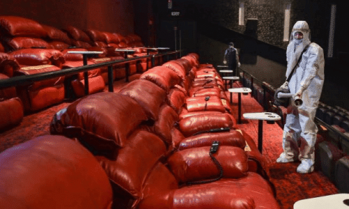 pulizia teatri e cinema